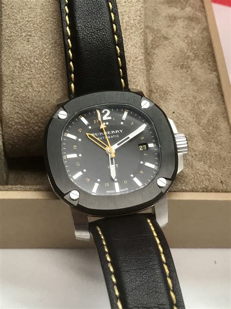 burberry automatic bu-120800411 150 m 165 ft swiss made watch